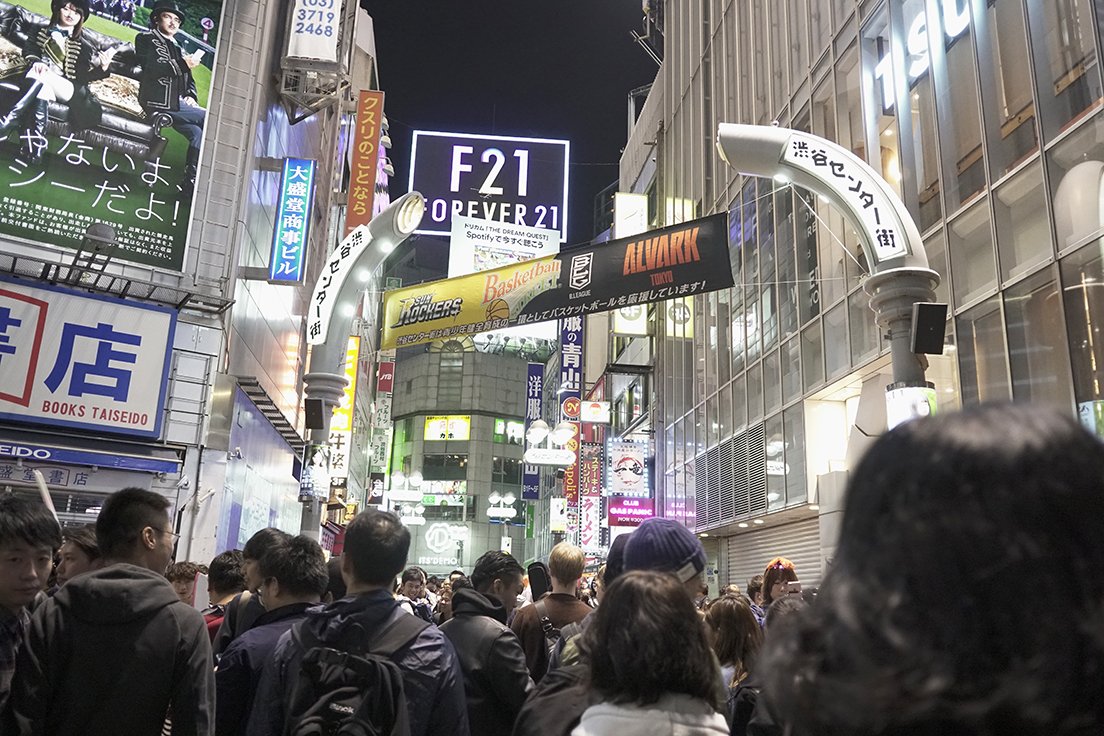 2017年、渋谷のハロウィン開幕