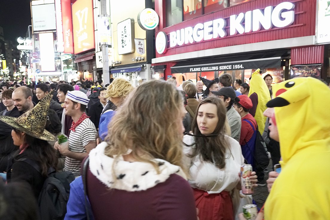 2017年、渋谷のハロウィン開幕