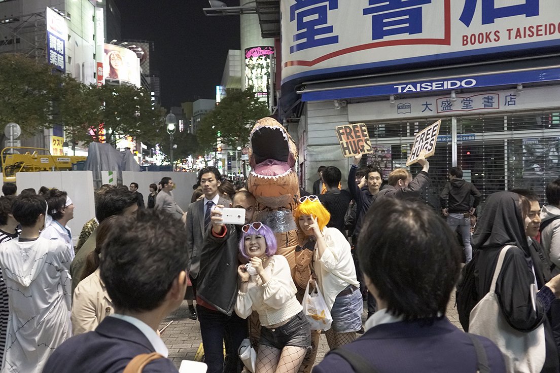 2017年、渋谷のハロウィン開幕