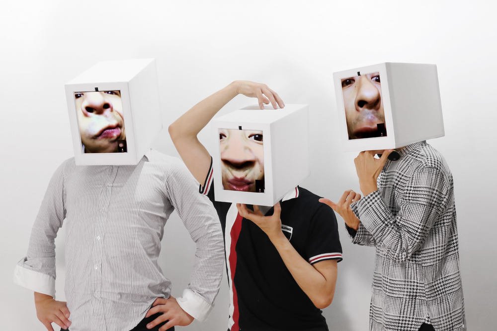 majikitchen　左から、鬼畜なブラックジョーカー・HARA YOICHIRO、怒涛のハードウェアプロトタイパー・KYONO YUTARO、孤高のクレイジーアーティスト・FUKUSAWA TAKAYUKI