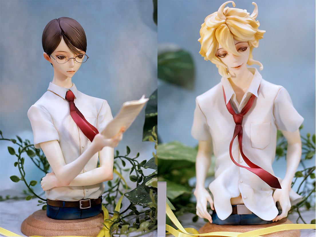 石長櫻子氏による中村明日美子『同級生』の胸像