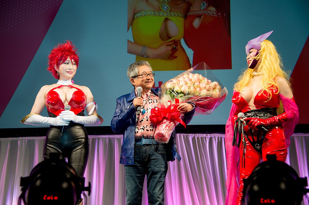 永井豪さんと叶姉妹