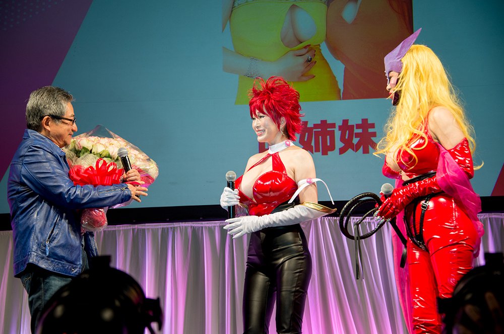 永井豪さんと叶姉妹