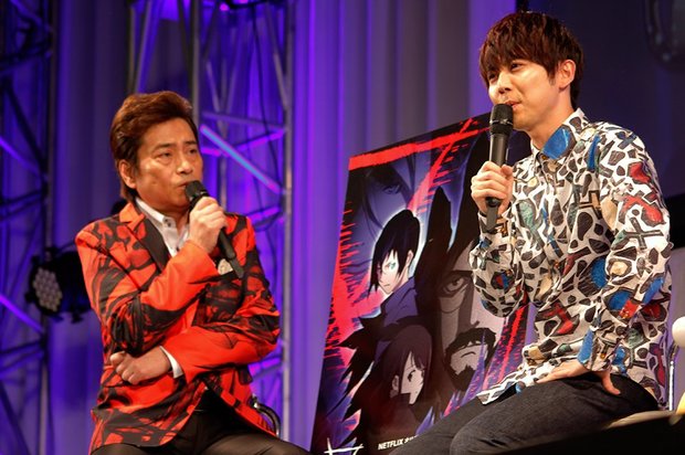 (左)平田広明さん(右)梶裕貴さん