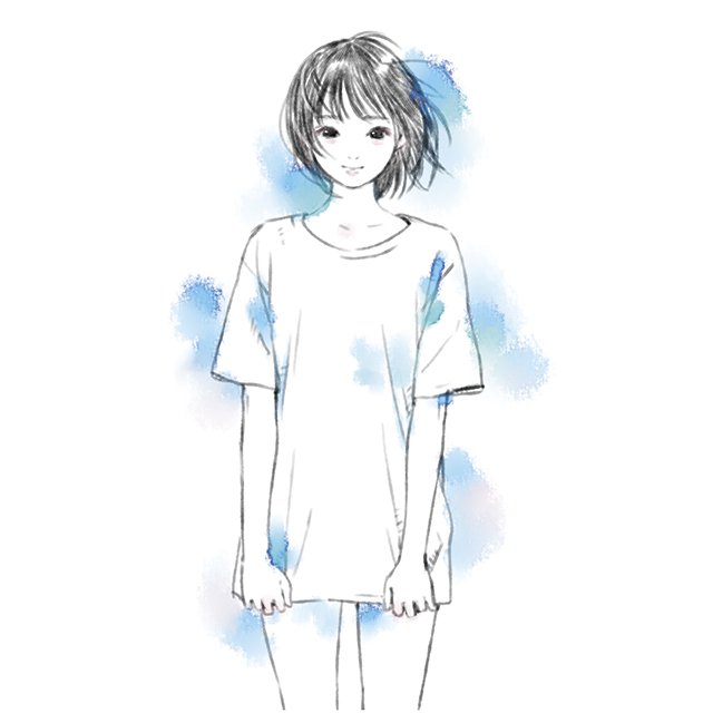 岸田メルさんが描き下ろした T恋tシャツ の理想の女の子の画像 Kai You Net
