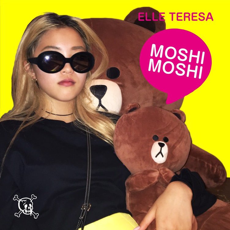 LINEの通知音でラップ　女性ラッパー ELLE TERESA 新曲『MOSHI MOSHI』