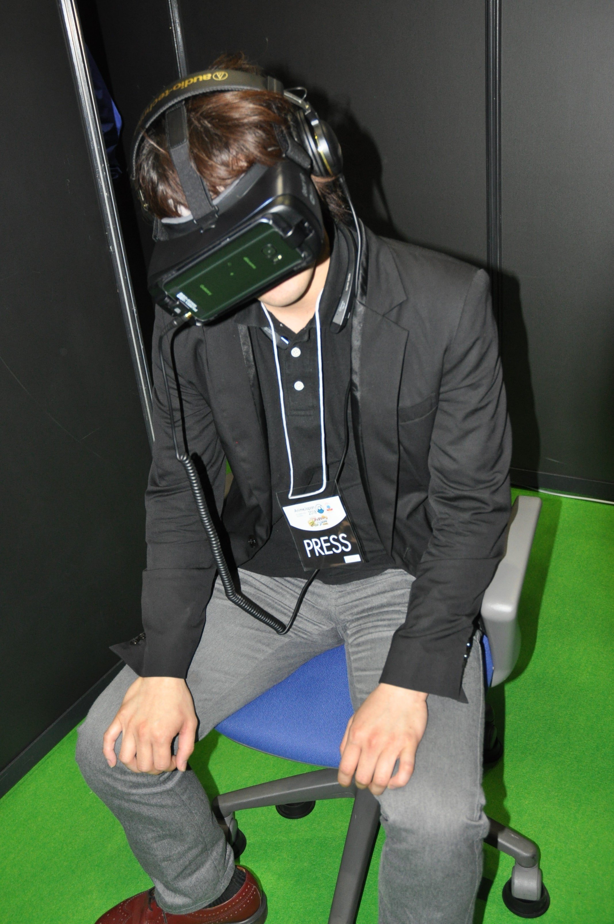 AnimeJapan 2018の音泉ブースで声優VRを体験