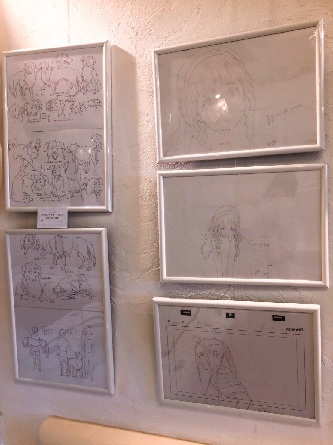 「『さよならの朝に約束の花をかざろう』井上俊之原画展 in ササユリカフェ」