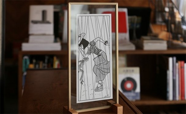 上村一夫原画展「血とエレジー」