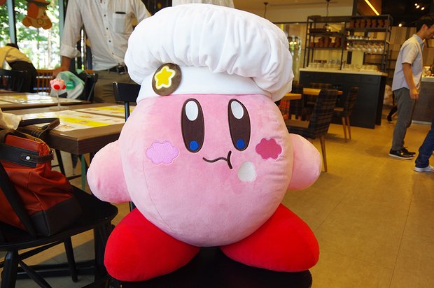 2016年8月開催時のカービィカフェ