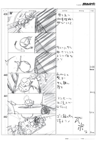 STORYBOARD 絵コンテ