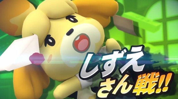「どうぶつの森」しずえさんスマブラに参戦