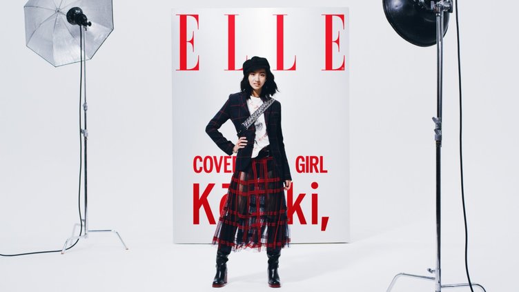 木村拓哉の娘Kōki,が『ELLE』映像でヒロイン　凛々しくも可愛い笑顔を見せる