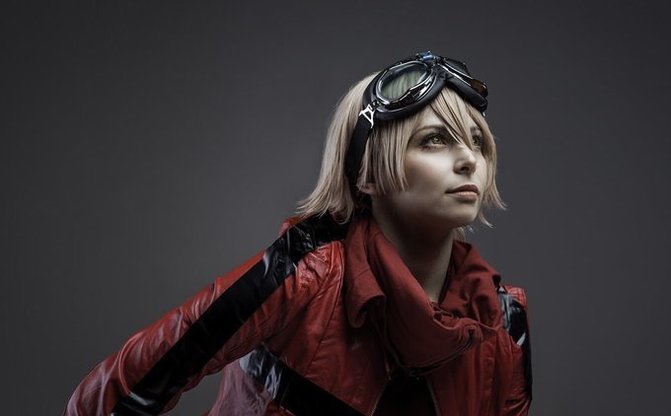 フリクリ ハル子のイタリア人コスプレが可愛い 特別仕様のベスパも全国で展示中 Kai You Net