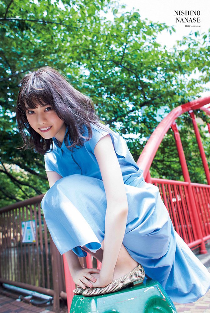 『BRODY』12月号ポスター乃木坂46・西野七瀬さん