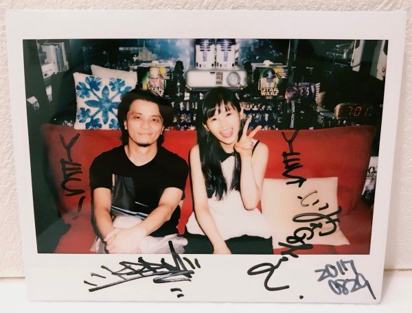 左からKREVAさん、小西真奈美さん／画像はKREVA 公式ブログより