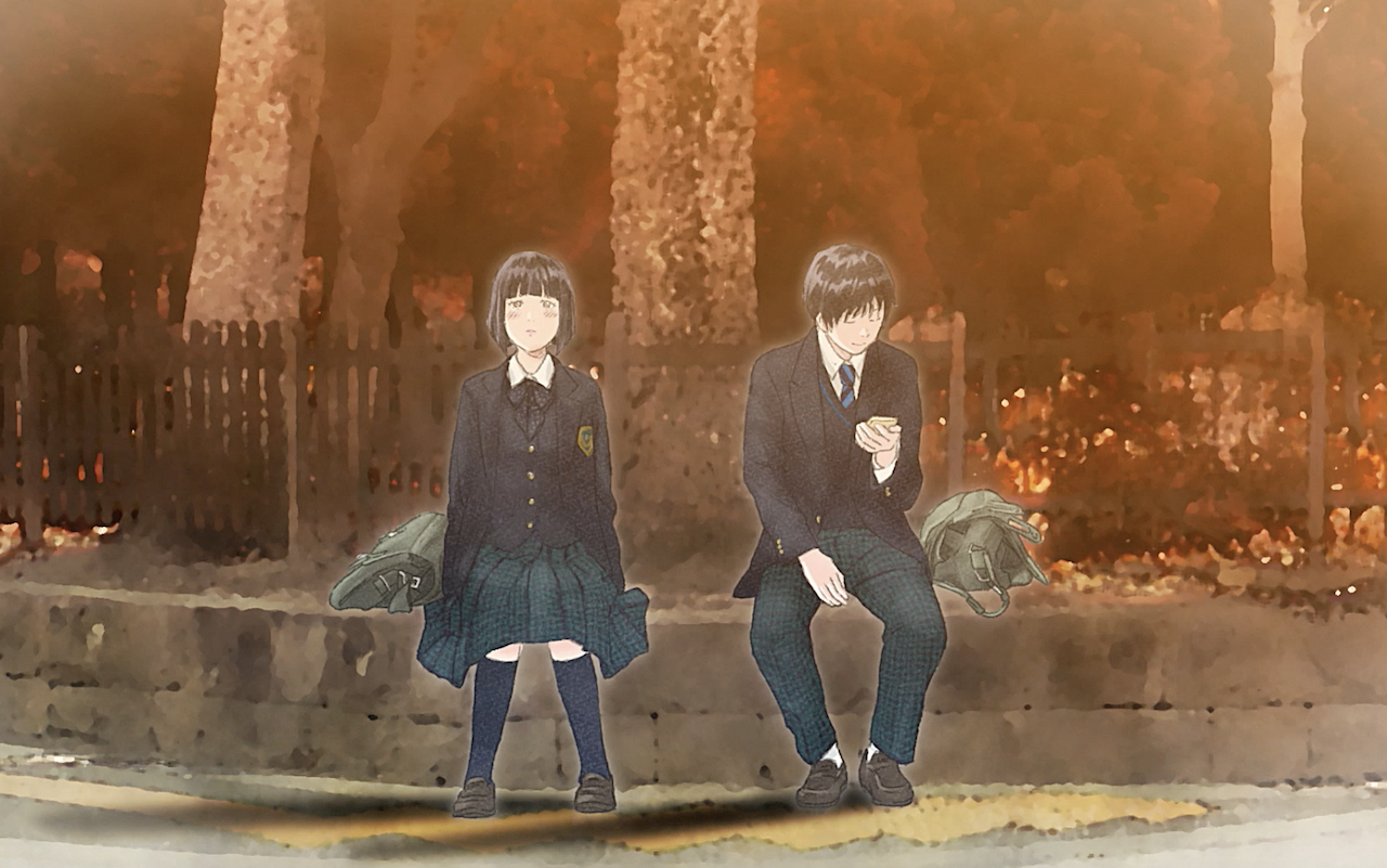 第5話　ユウタとアイコの帰り道シーン