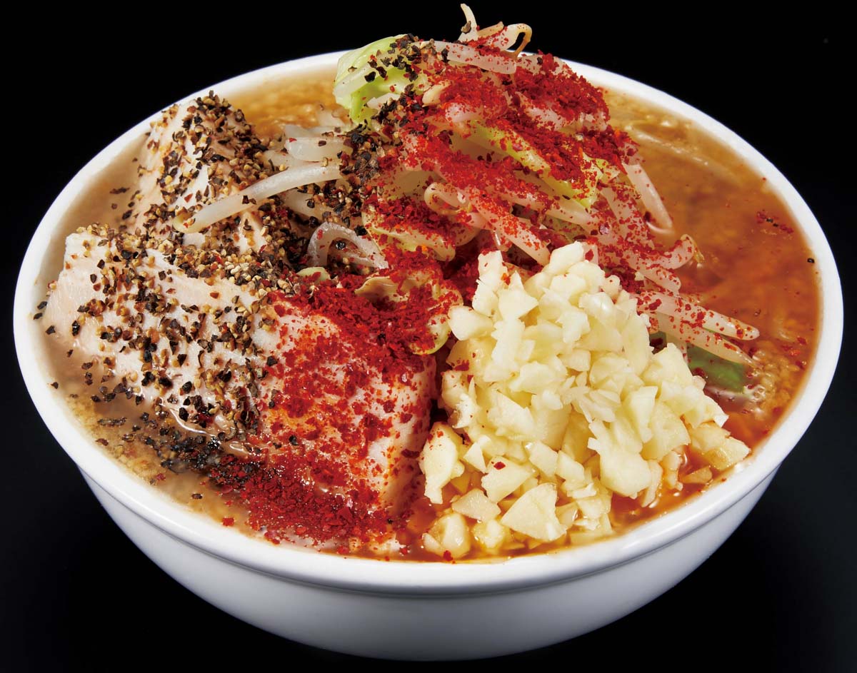 「超盛りにんにくラーメン」
