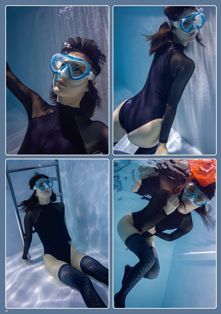 『O.D.E.N.』7／モデル：いさみゆうかさん／鱗ニーソ製作：琴子さん