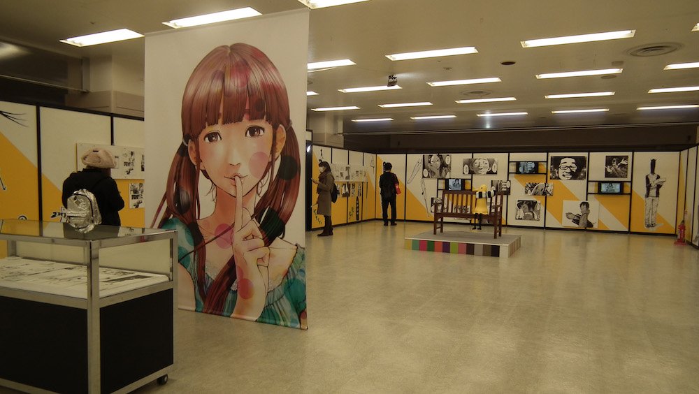 12月20日に行われた特別内覧会の模様『おやすみプンプン』エリア