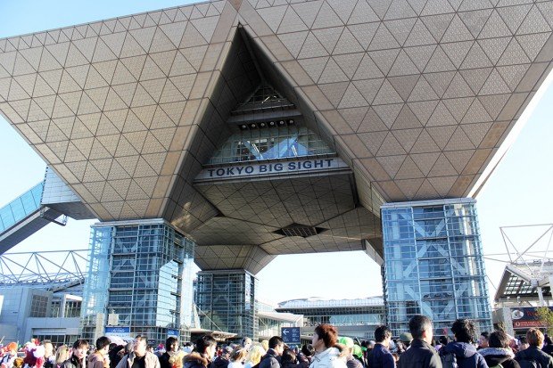 コミケ開催中のビッグサイトの様子／編集部撮影