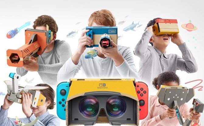 バーチャルボーイから24年 Nintendo SwitchでVRゲームが遊べるぞ - KAI