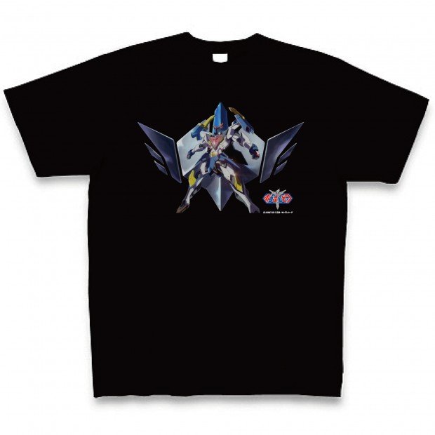 ポプテ_ピピ美メカTシャツ_黒2000