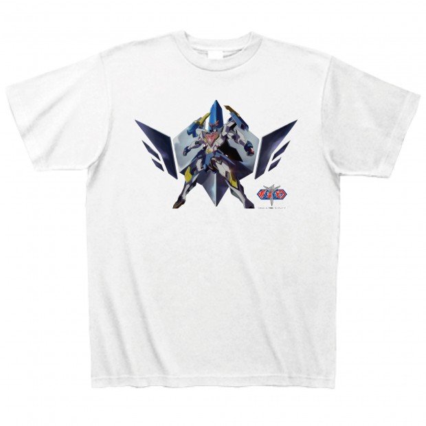ポプテ_ピピ美メカTシャツ_白2000