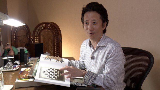 エッシャーについて語る荒木飛呂彦さん