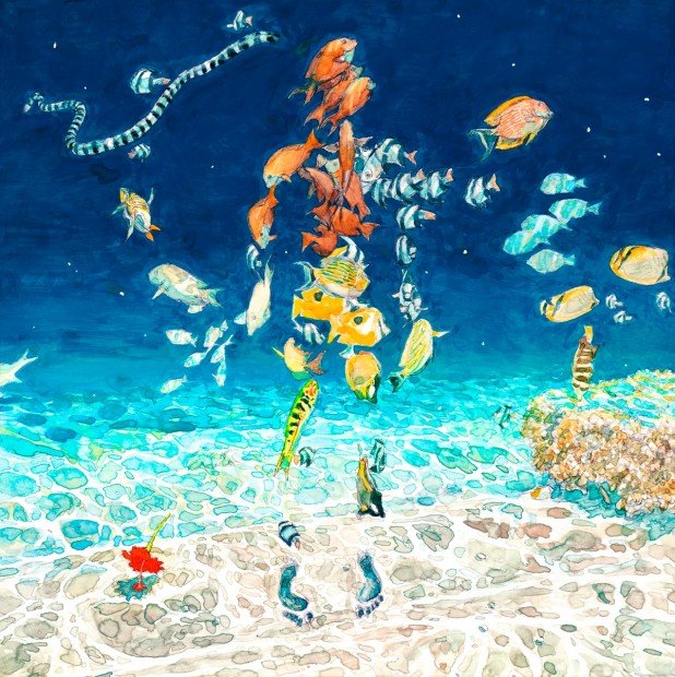 米津玄師「海の幽霊」ジャケット写真 (c)五十嵐大介／小学館