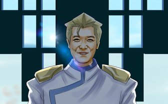 これぞ実写版『プロメア』 堺雅人＝クレイのめっちゃ倍返ししそうなイラスト