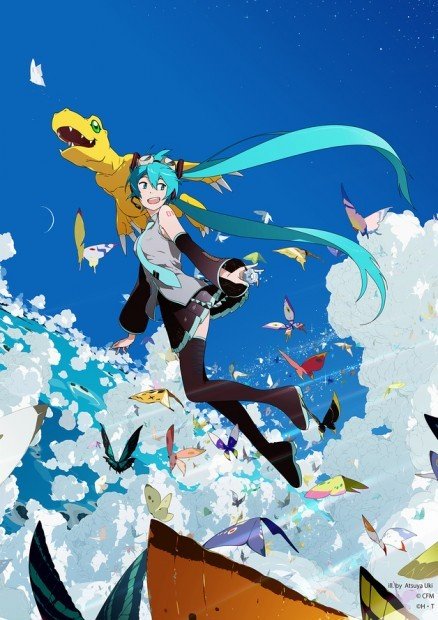 デジモン×初音ミク コラボ