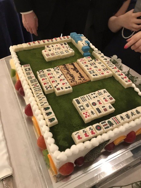 麻雀ウェデイングケーキ