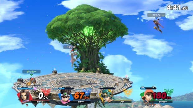 実際のゲーム画面