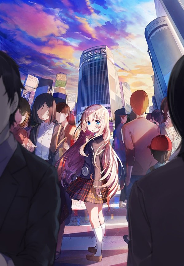 オリジナルストーリー原案「レベルロボチカ」メインビジュアルイラスト (c)Mika Pikazo