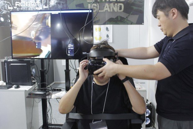 『ロボットファイターズVR』