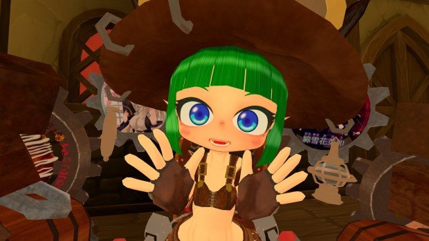 動く城のフィオさん／「バーチャルマーケット」CAMPFIREサイトより