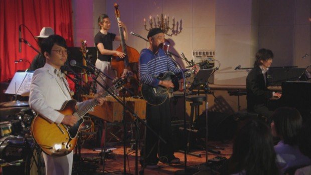 ライブ「細野晴臣 A Night in Chinatown」での共演風景