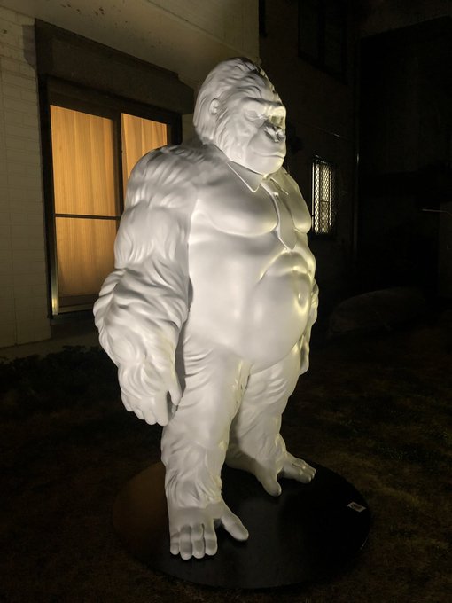 立体作品 ゴリラ