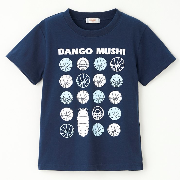 だんごむしTシャツ ネイビー