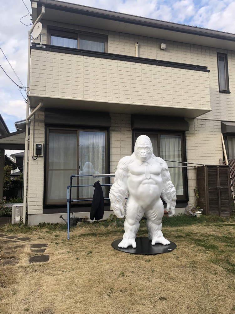 立体作品 ゴリラ