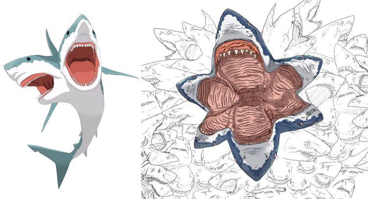サメ イラスト 簡単 魚の書き方は イラストを簡単に描くポイントは