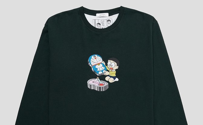 ドラえもん×グラニフ ひみつ道具「ウソ800」の名シーンも巧みに表現