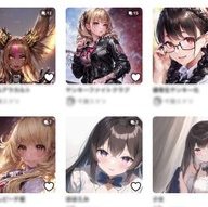 pixiv「NovelAI」の検索結果／画像は<a href="https://www.pixiv.net/tags/novelAI" target="_blank">pixvのスクリーンショット</a>、加工は編集部