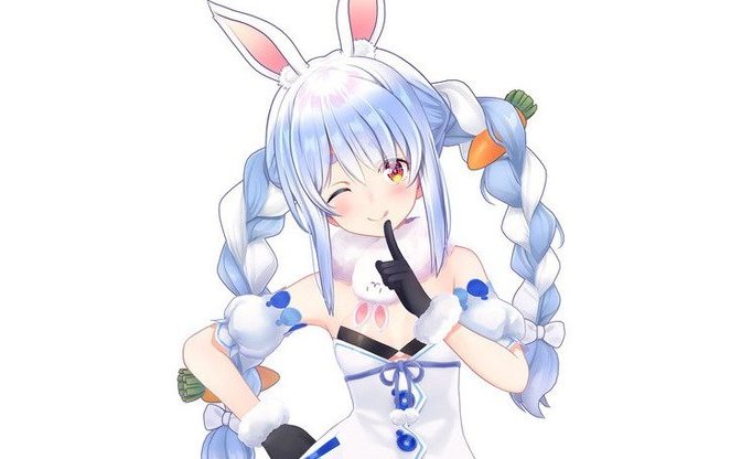 ホロライブ兎田ぺこら『ちゃお』に初登場　少女漫画風のシールが付録