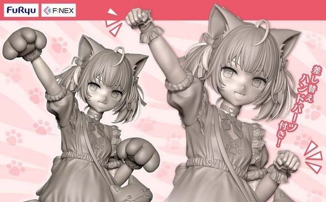 赤見かるび、初のフィギュア発売決定　Twitch視聴数で世界一になったVTuber