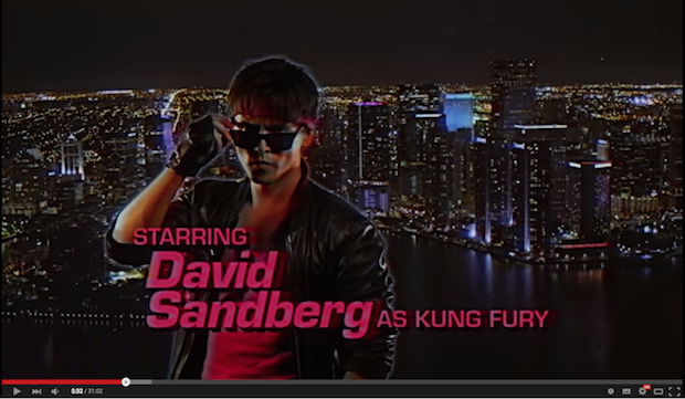 溢れる80年代愛！ クレイジーSFカンフー映画『Kung Fury』無料公開