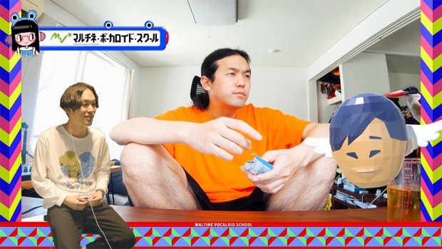 左からokadada、PARKGOLF、バーチャルYouTuberになったtomad