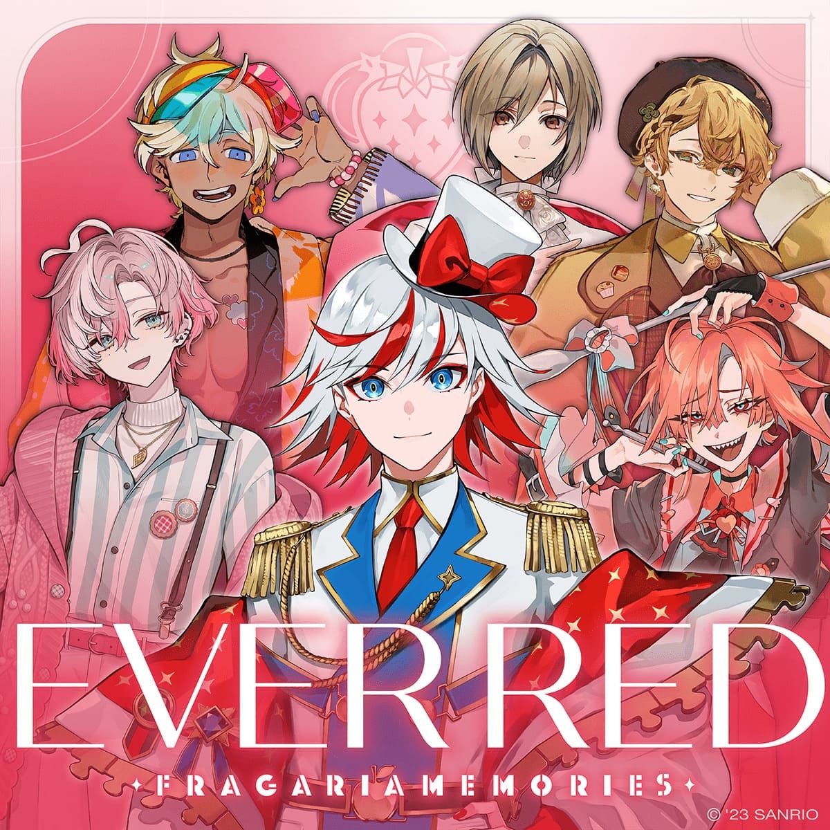 EVER RED 配信ジャケット