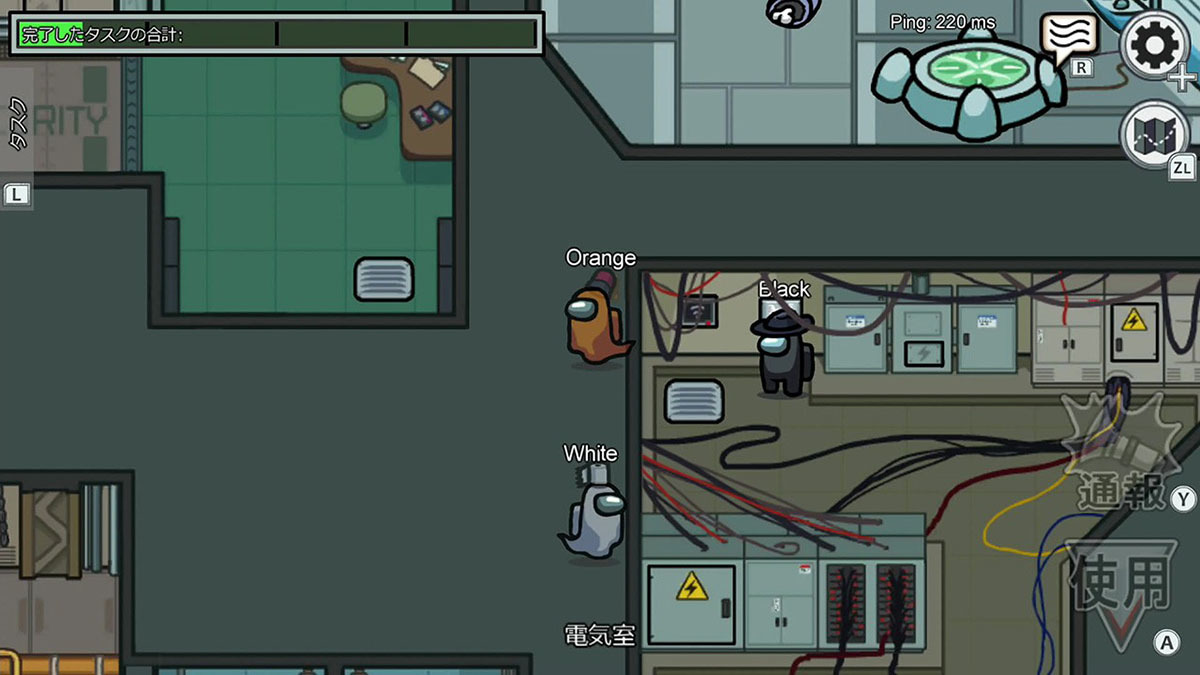 『Among Us』プレイ画面／画像はIndie World 公式サイトから
